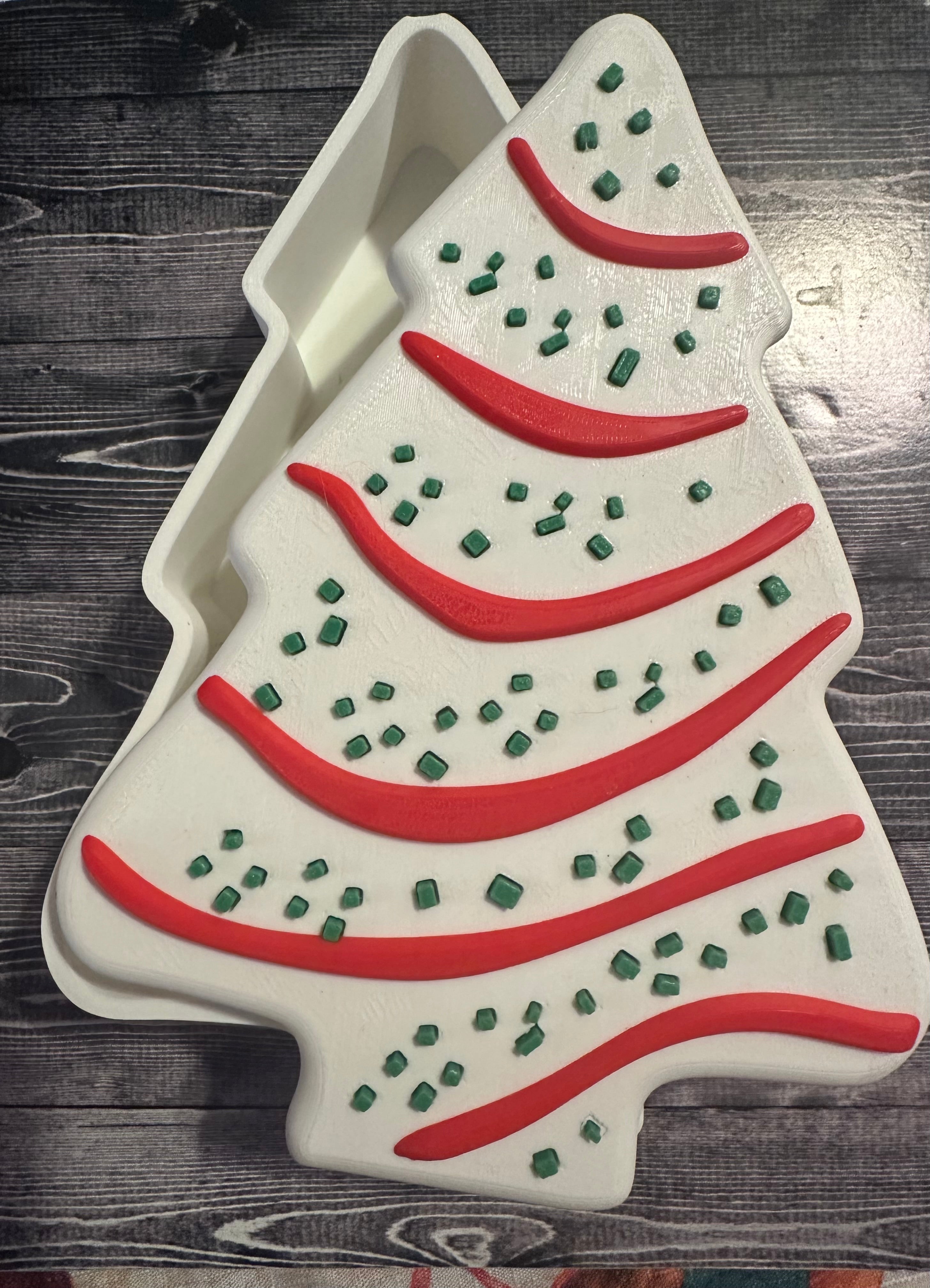 3D printed Little Debbie Tree