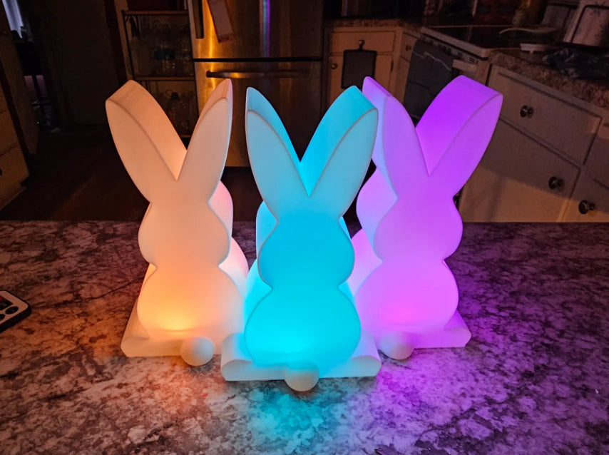 3D Printed Bunny trio
