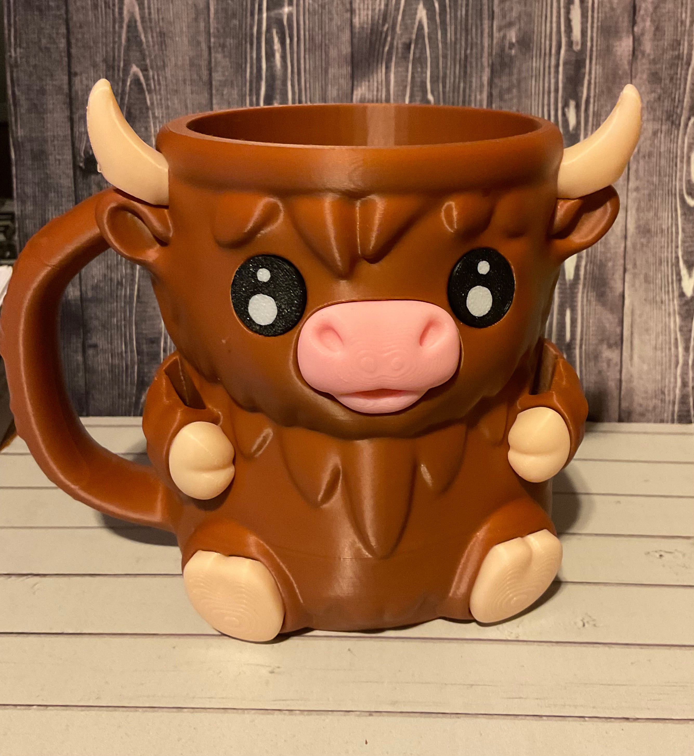 Highland Cow Ice Holder
