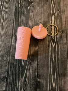 Starbucks keychain with storage