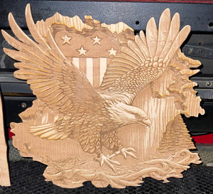 3D illusion Eagle