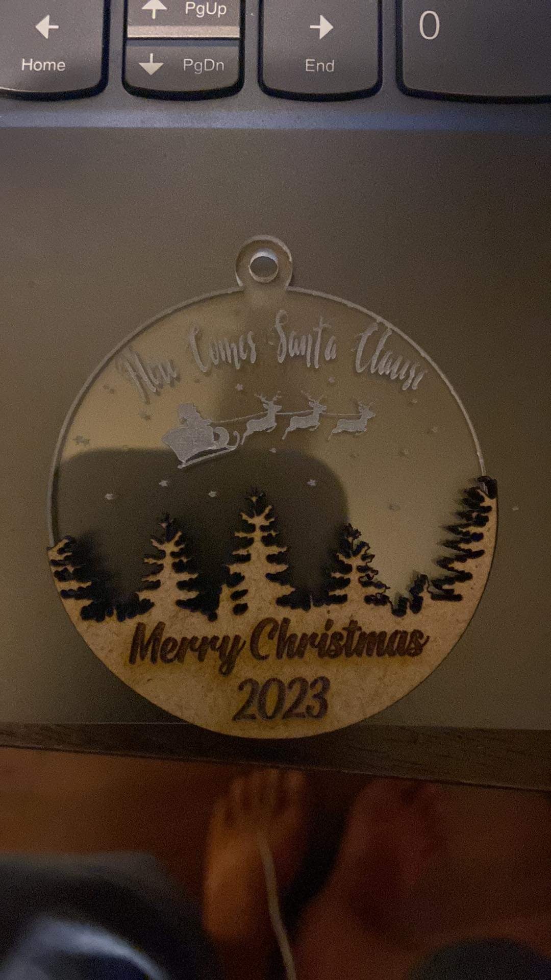 Merry Christmas ornament