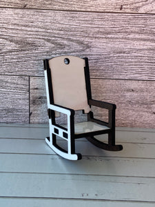 Rocking chair ornament