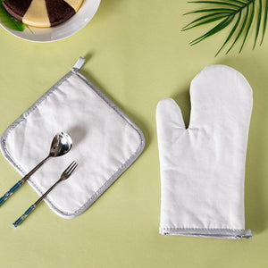 Sublimation oven mitts